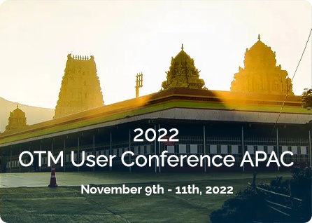 2022 OTM User Conference in Taj Tirupati